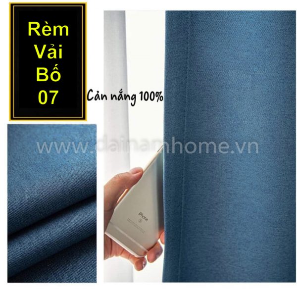 Rèm vải bố B07