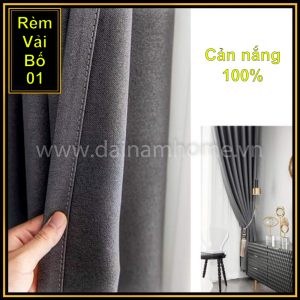 Rèm vải bố B01