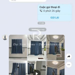 Feedback chất lượng rèm cửa Đại Nam Home