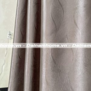 Mẫu vải rèm cửa màu beige hoạ tiết sóng