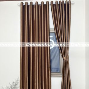 Mẫu rèm cửa màu nâu đồng Đại Nam Home