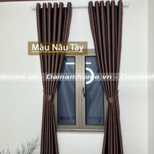 Rèm cửa màu nâu tây Đại Nam Home