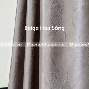 Rèm cửa sổ cản nắng màu beige