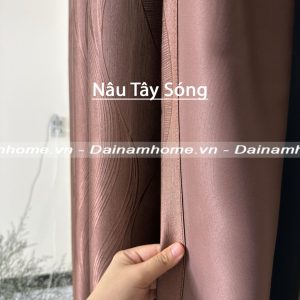 Rèm cửa sổ cản nắng màu nâu tây