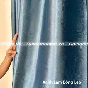 Rèm cửa sổ cản nắng màu xanh lam