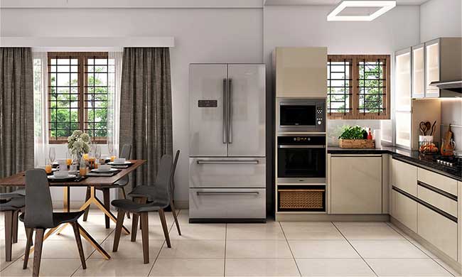 Rèm Cửa Phòng Bếp - Giải Pháp Trang Trí & Tiện Ích Rèm cửa phòng bếp tối giản là xu hướng được ưa chuộng hiện nay