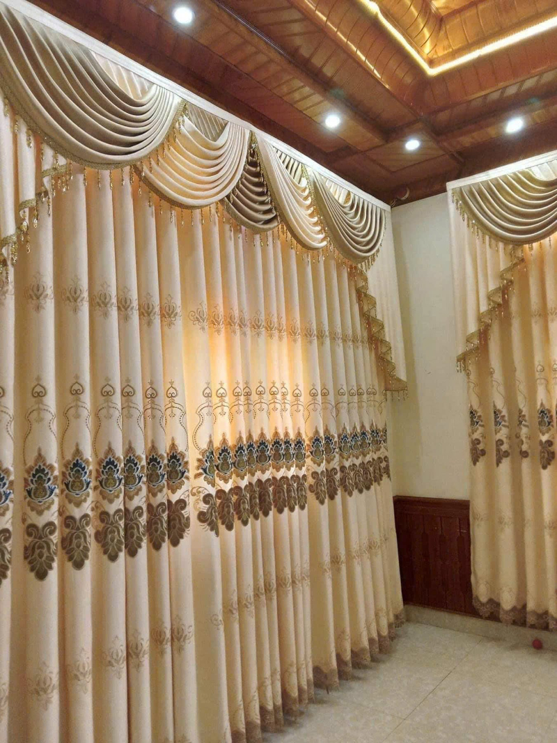5 Bí quyết chọn rèm cửa phòng khách đẹp ưng ý nhất Rèm cửa cao cấp nhà Đại Nam phong cách tân cổ điển ấn tượng