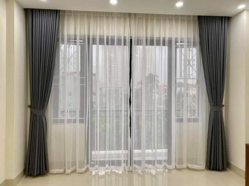 5 Bí quyết chọn rèm cửa phòng khách đẹp ưng ý nhất Rèm cửa cho phòng khách chung cư, căn hộ