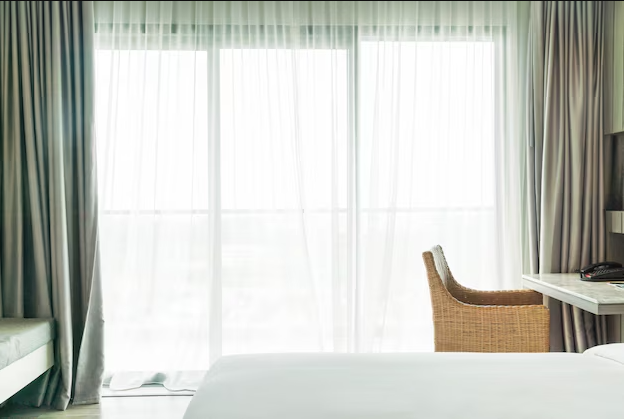1500+ Mẫu Rèm Cửa Phòng Ngủ Chống Nắng 100% Đẹp, Giá Rẻ Rèm cửa phòng ngủ vải voan là lựa chọn yêu thích của những ai muốn mang phong cách nhẹ nhàng