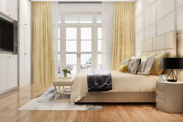 1500+ Mẫu Rèm Cửa Phòng Ngủ Chống Nắng 100% Đẹp, Giá Rẻ Vải bố là sự lựa chọn hàng đầu cho rèm cửa phòng ngủ chống nắng