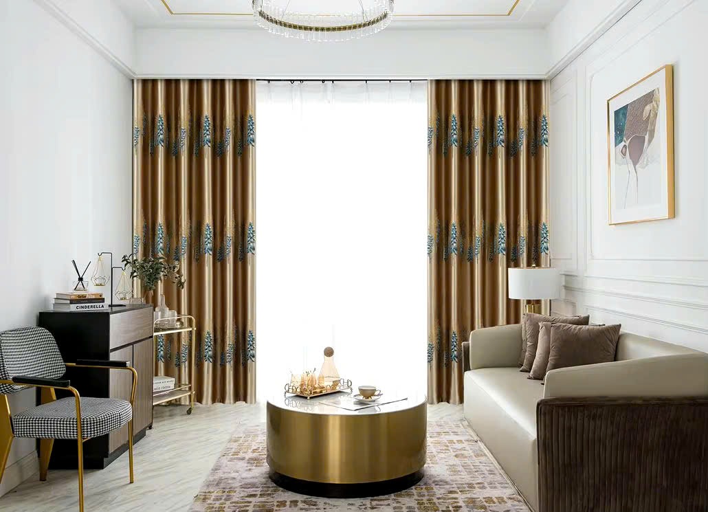 7 Cách phối màu rèm cửa với nội thất đẹp miễn chê Hoạ tiết trên rèm cửa là một yếu tố quan trọng ảnh hưởng đến thị giác với không gian sống